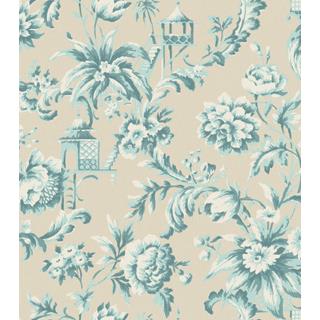 Seabrook Designs CA80402 Chelsea Floral Oriental Wallpaper